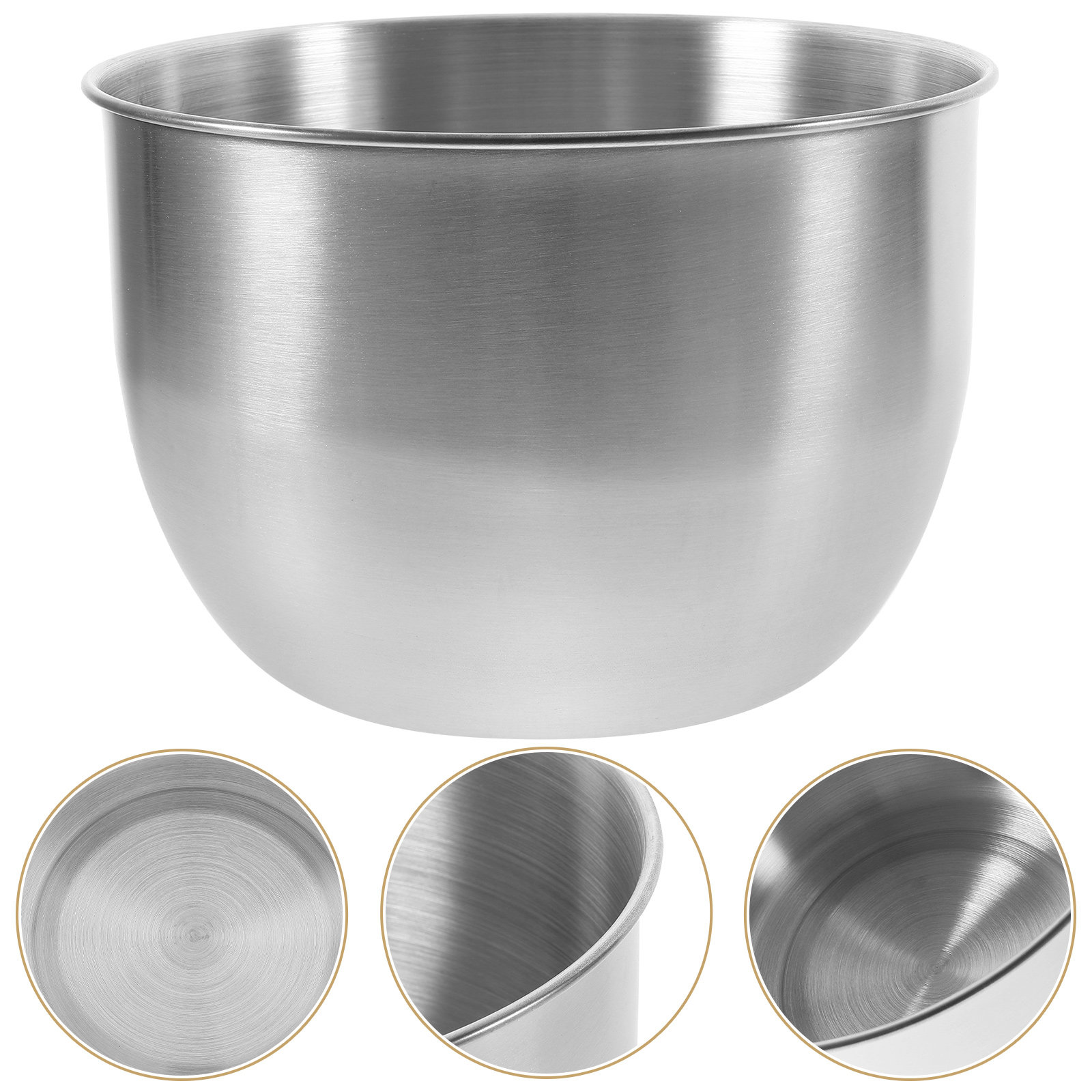 Kitchen Baking Bowls - Stainless Steel Thick Deep Mixing Kitchen