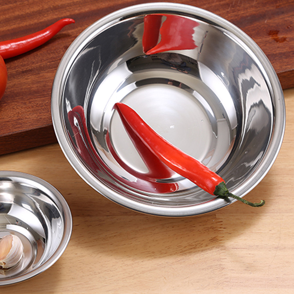 Kitchen Baking Bowls - 1Pcs Premium Thick Stainless Steel Mixing