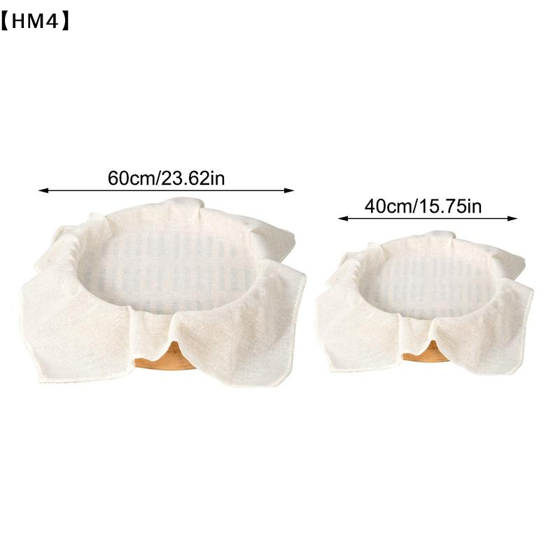 Kitchen Baking Mat - 3Pcs 40/60CM Pure Cotton Steamer Cloth