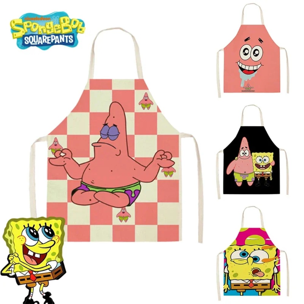 Kitchen Baking Store - SpongeBob Patrick Kitchen Aprons for Adults