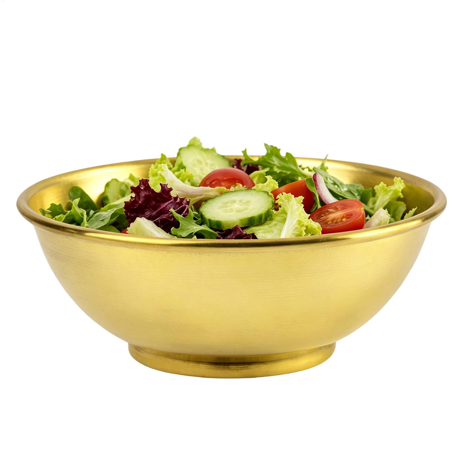 Kitchen Baking Bowls - Copper Bowl Large Mixing Salad Storage