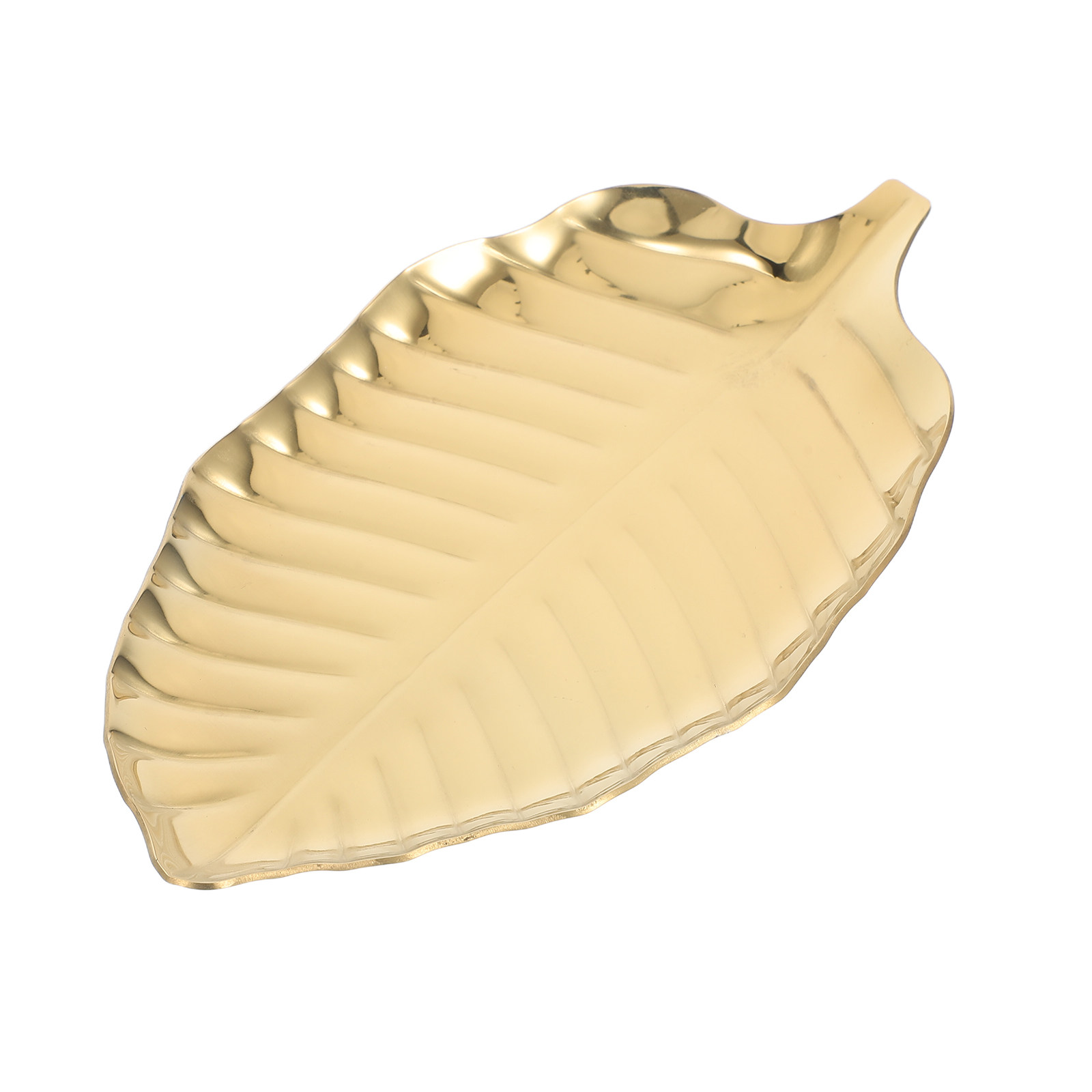Kitchen Baking Station - Stylish Gold Leaf Spoon Rest Stainless