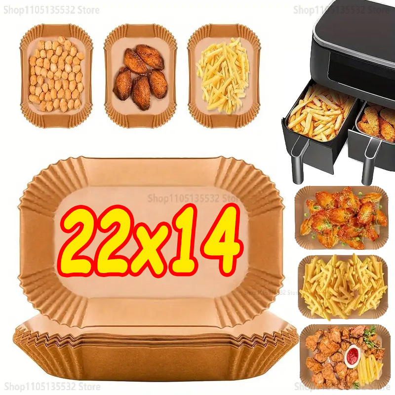 Kitchen Baking Store - Disposable Air Fryer Paper Non-Stick Kitchen
