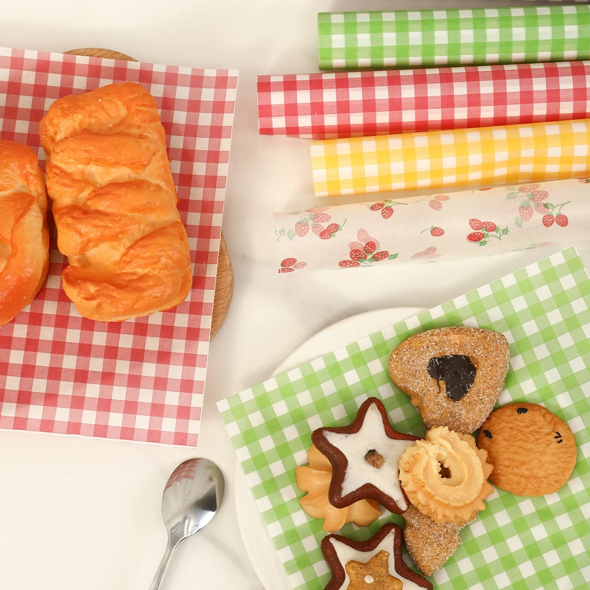 Kitchen Baking Gifts - 50Pcs Oilproof Wrapping Paper for Bread