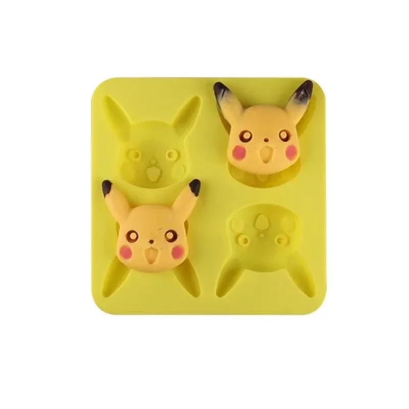 Kitchen Baking Molds - New Pikachu Silicone Chocolate Mold Pastry