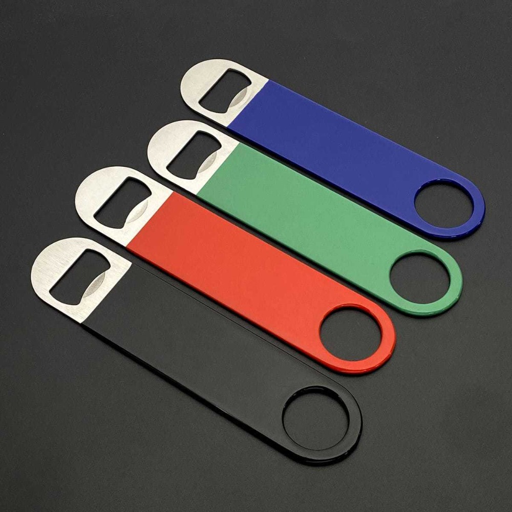 Kitchen Baking Gifts - Bartender Beer Bottle Opener Flat Speed