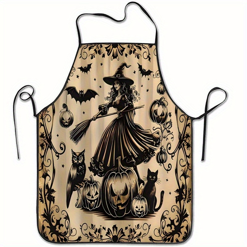 Kitchen Witch Baking - 1pc Witch Broom Pumpkins Halloween-Themed Polyester
