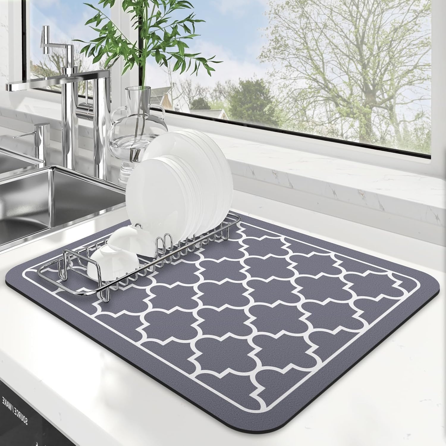 Kitchen Baking Mat - Tableware Drying Mat Super Absorbent Drying
