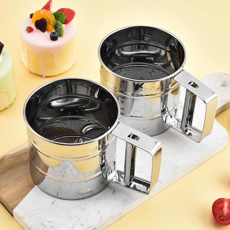 Baking Powder Kitchen - 1PC Stainless Steel Flour Sifter Sieve