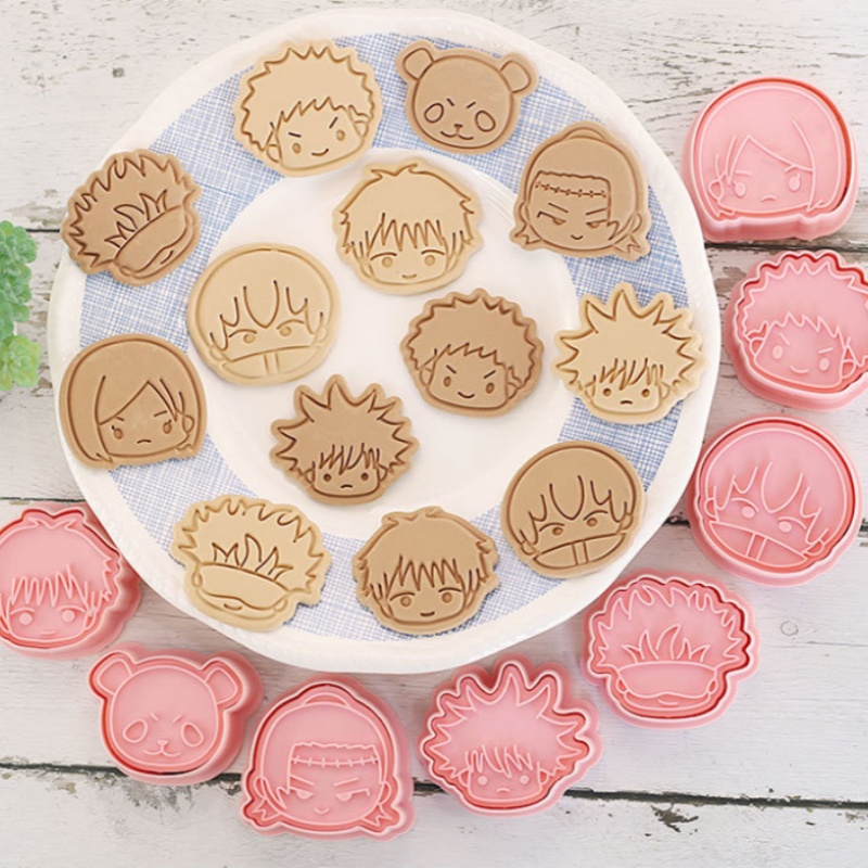 8pcs Jujutsu Kaisen Cake Cooki - Kitchen Baking Gifts review and price