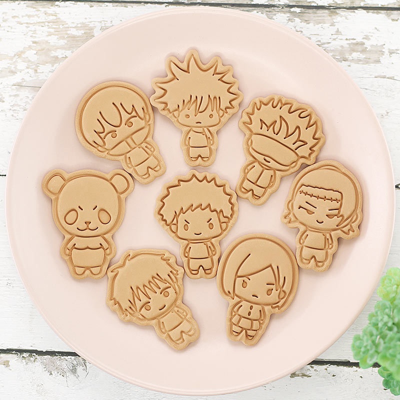 8pcs Jujutsu Kaisen Cake Cooki - Kitchen Baking Gifts review and price