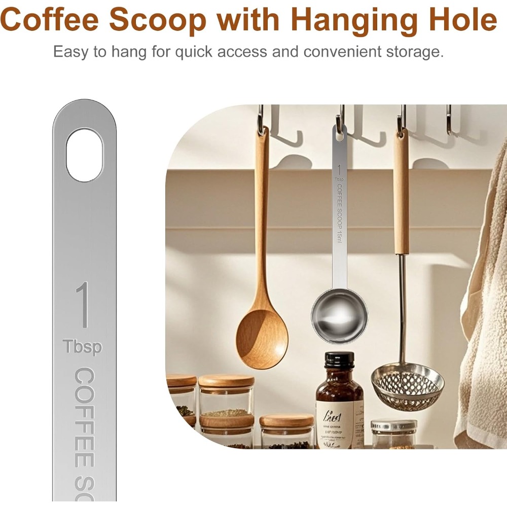Stainless Steel Long Handle Co - Baking Powder Kitchen review and price