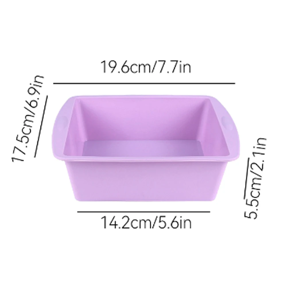 1/4Pcs Silicone Square Cake Mo - Kitchen Baking Store review and price