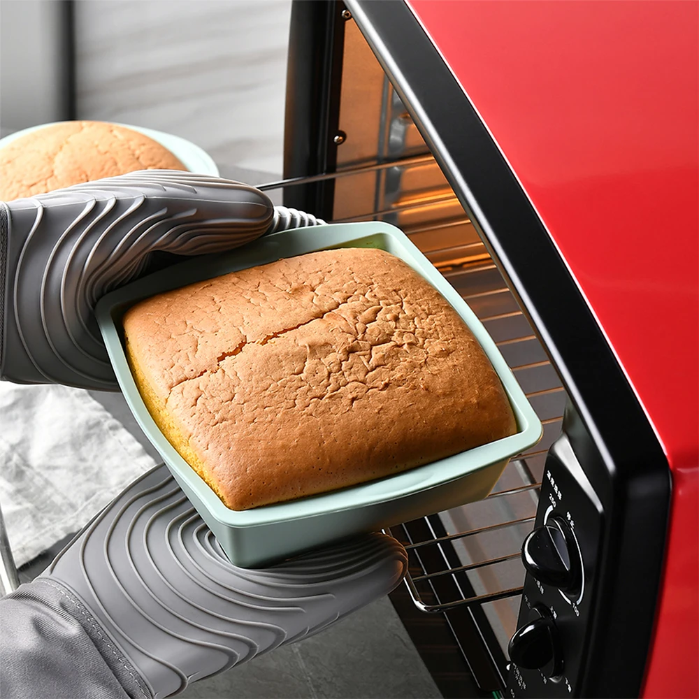 1/4Pcs Silicone Square Cake Mo - Kitchen Baking Store review and price