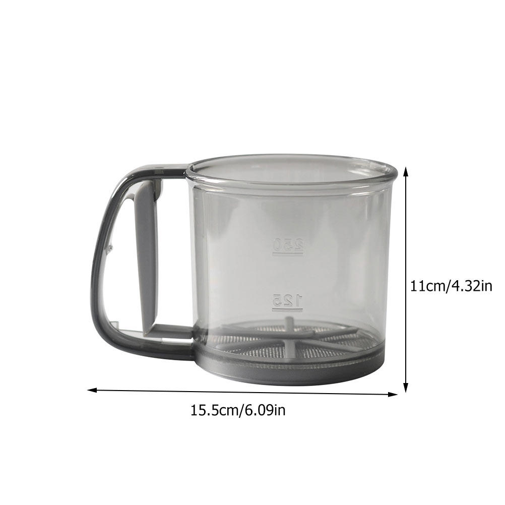 Handheld Flour Sifter with Fin - Baking Powder Kitchen review and price