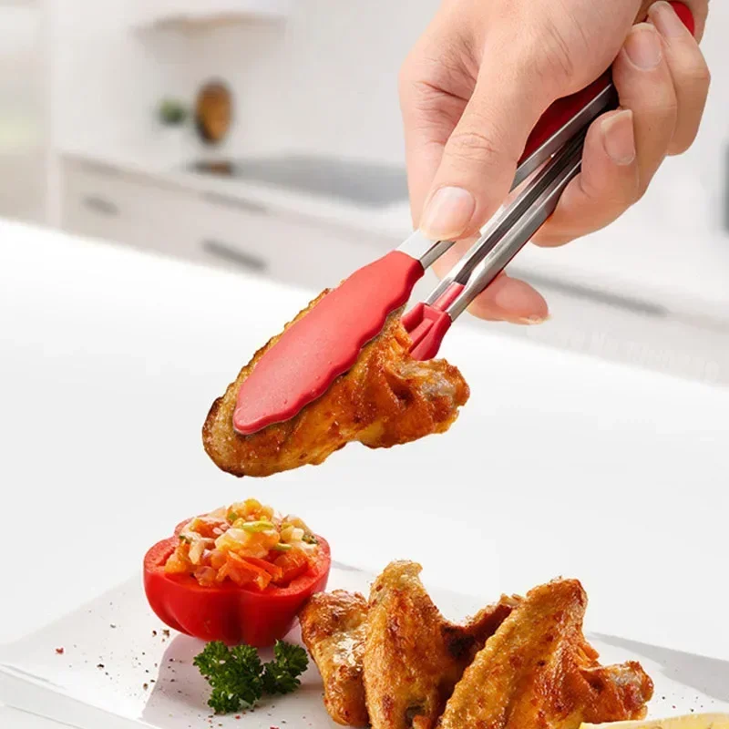 7 Inch Non-Slip Food Tongs Cre - Kitchen Baking Store review and price