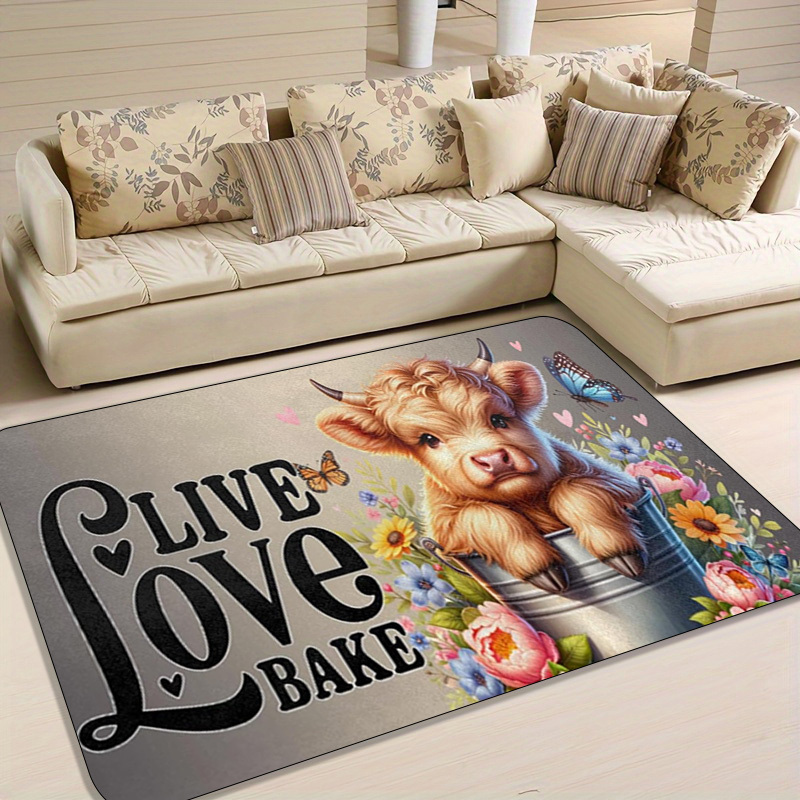 1pc Live Love Bake Rug – Adora - Kitchen Living Baking Mats review and price