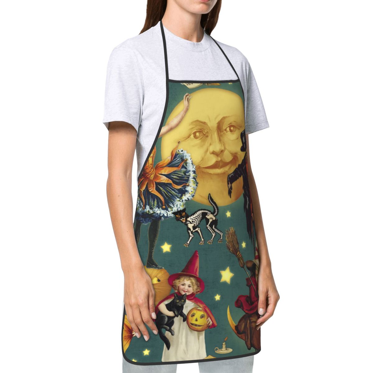 Vintage Halloween Ghosts Witch - Kitchen Witch Baking review and price