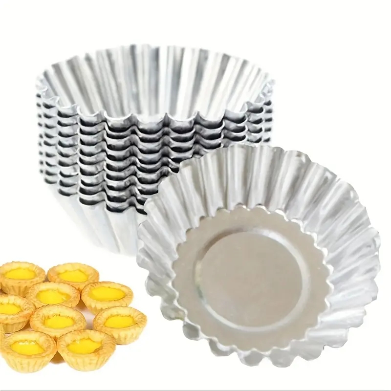 Reusable  Aluminum Egg Tart Mo - Kitchen Baking Store review and price