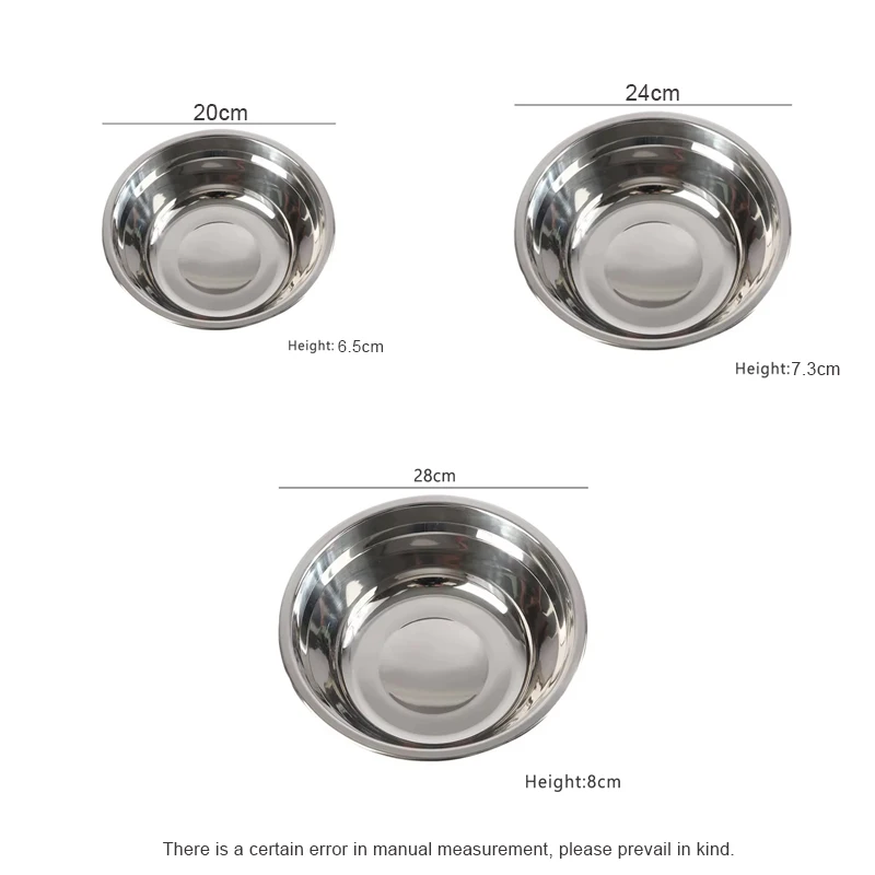 Stainless Steel Round Thicken  - Kitchen Baking Bowls review and price