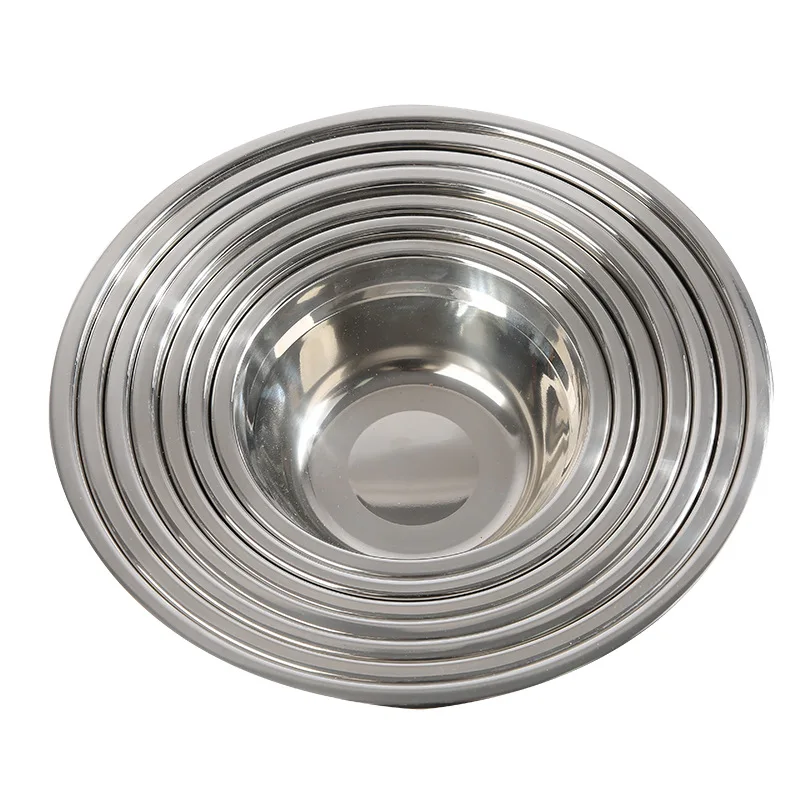 Stainless Steel Round Thicken  - Kitchen Baking Bowls review and price