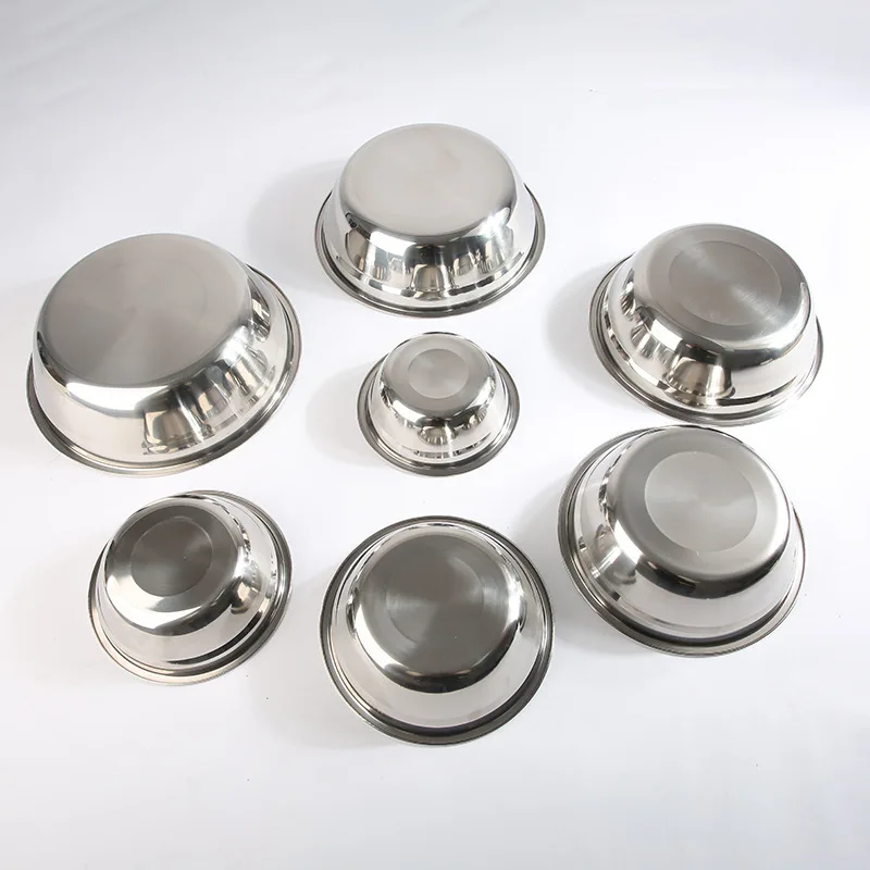 Stainless Steel Round Thicken  - Kitchen Baking Bowls review and price