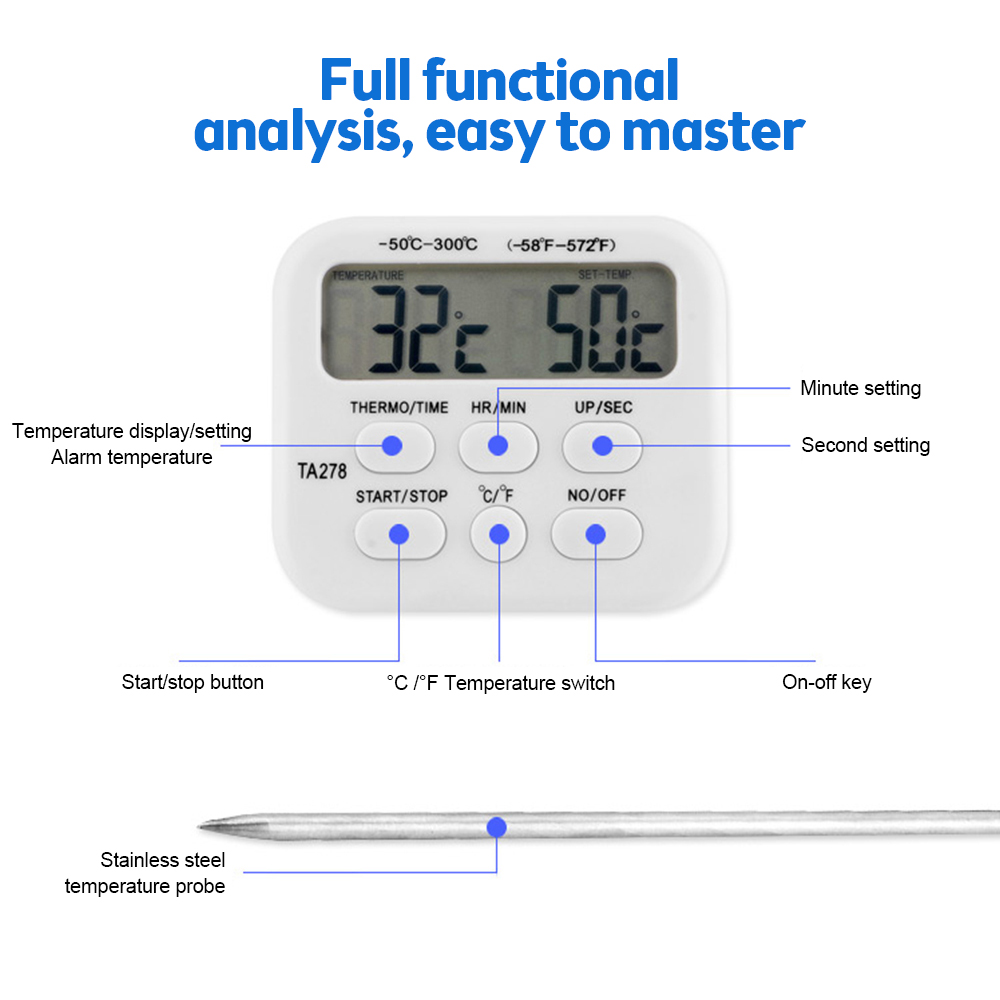 TA278 Digital Kitchen Thermome - Kitchen Baking Station review and price