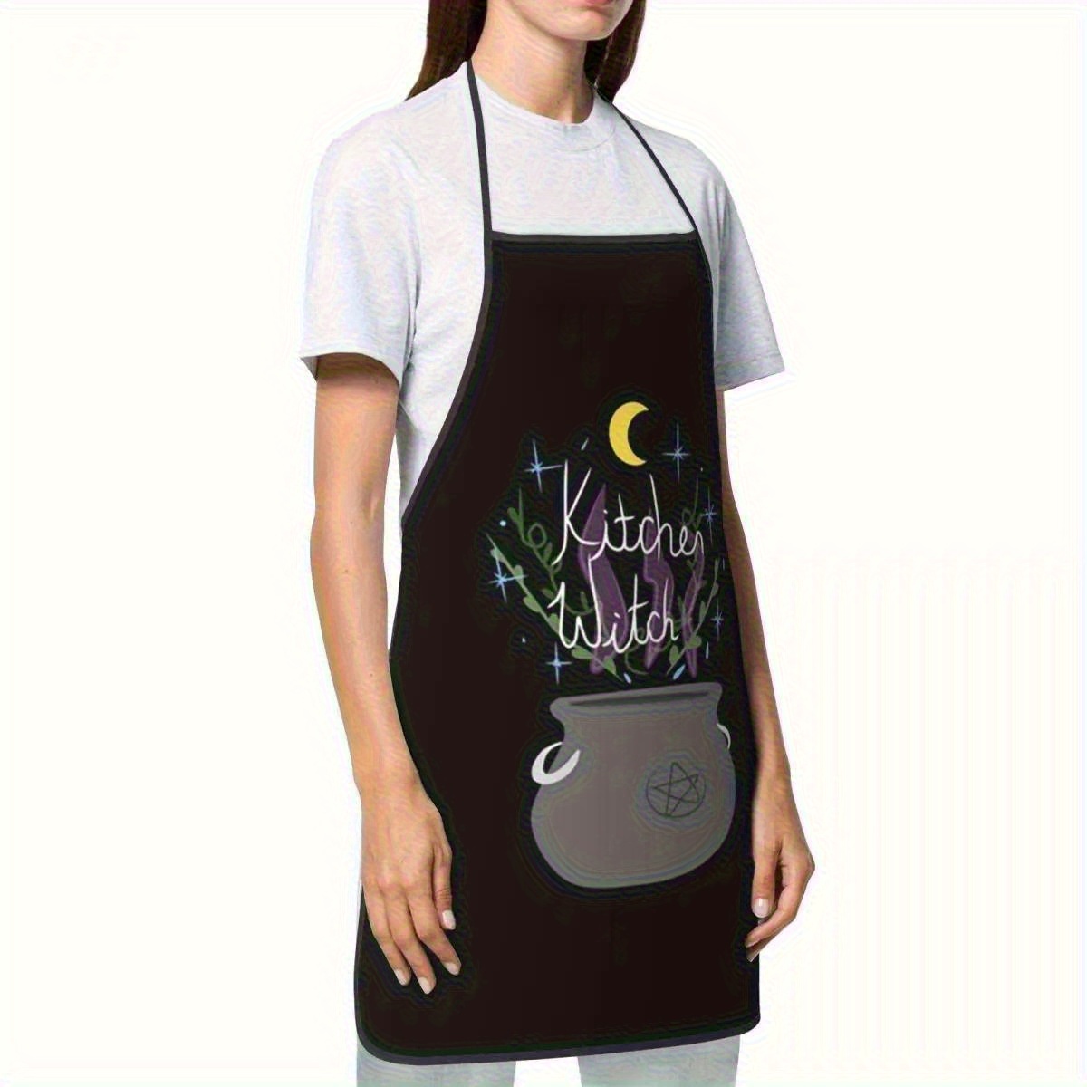 1pc Witch Kitchen Apron with C - Kitchen Witch Baking review and price