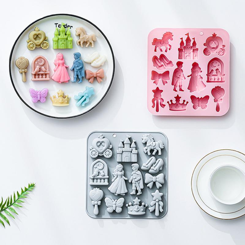 New 12 Cavity Prince, Princess - Silicone Cake Mold review and price