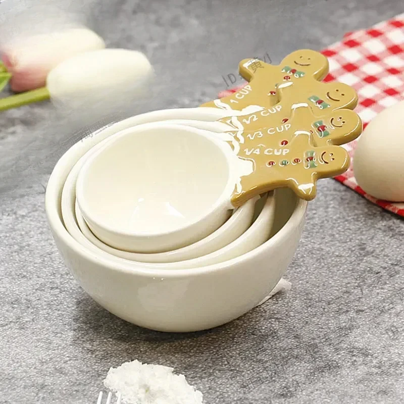 4pcs Christmas Measuring Spoon - Kitchen Baking Gifts review and price