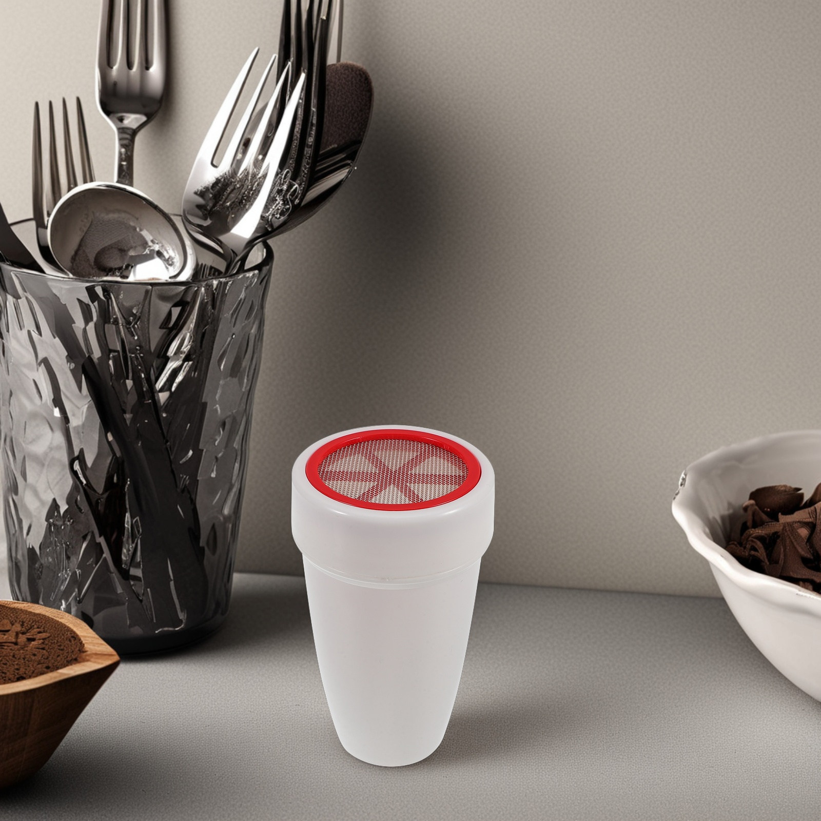 Handheld Flour Sieve Fine Mesh - Baking Powder Kitchen review and price