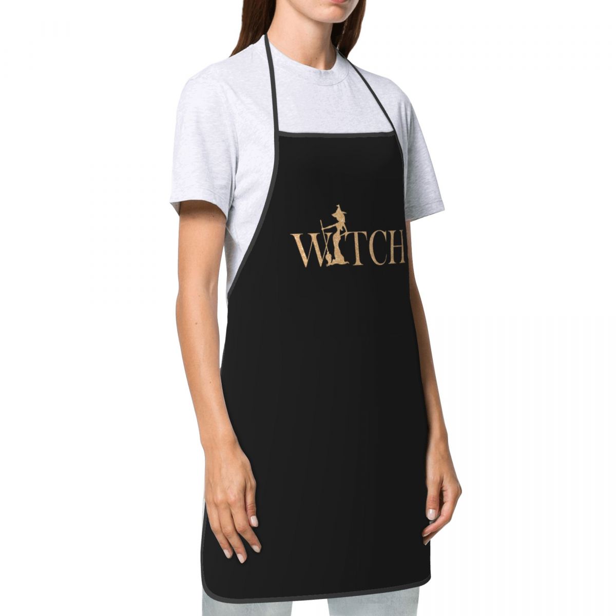 Funny Witch Bib Apron Women Me - Kitchen Witch Baking review and price