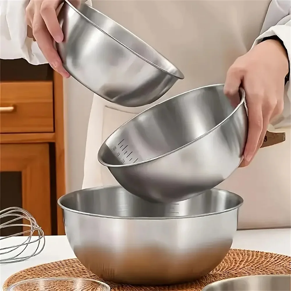 1-3 Stainless Steel Bowl Set W - Kitchen Baking Bowls review and price