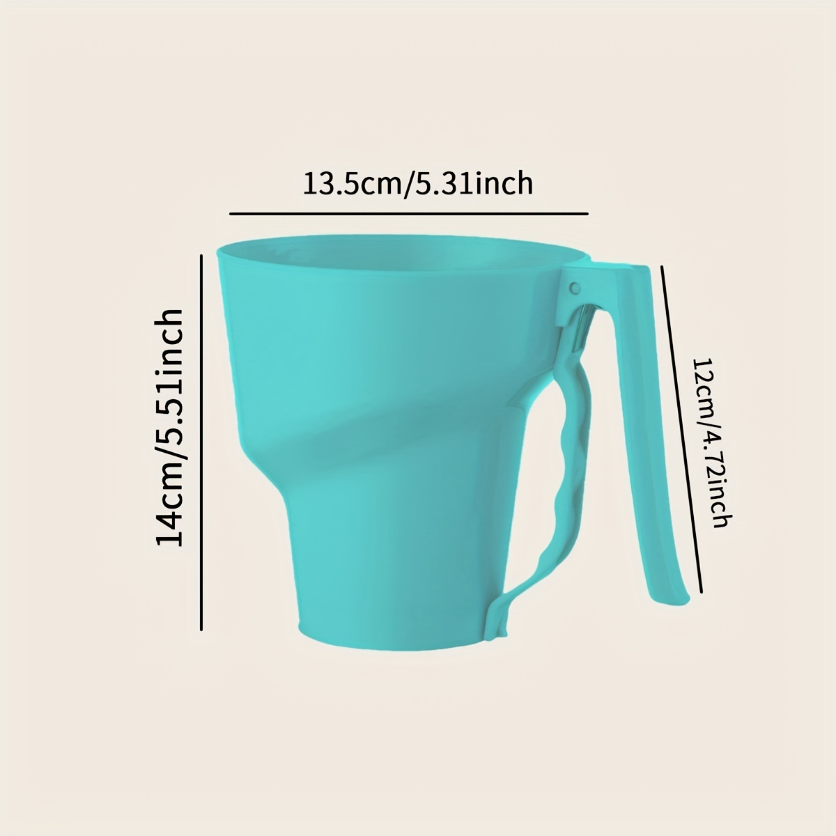 1pc-Plastic Hand-held Powder S - Baking Powder Kitchen review and price