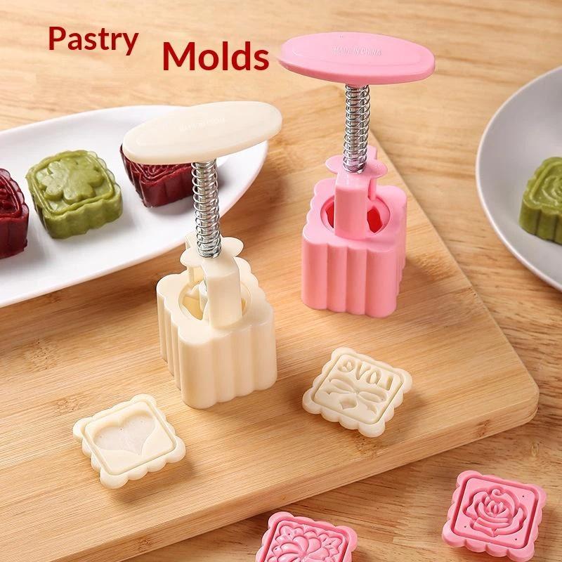 1 Set DIY Mooncake Mold Plasti - Kitchen Baking Torch review and price