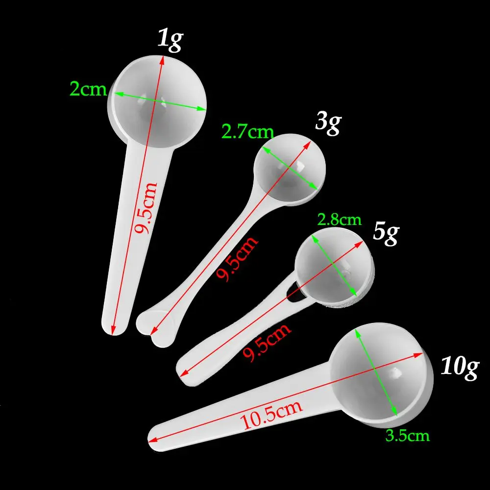 10PCS 1/3/5/10g Measuring Spoo - Baking Powder Kitchen review and price