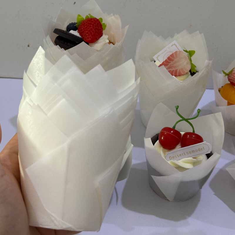 50Pcs/100Pcs/200Pcs Tulip Cake - Kitchen Baking Mat review and price