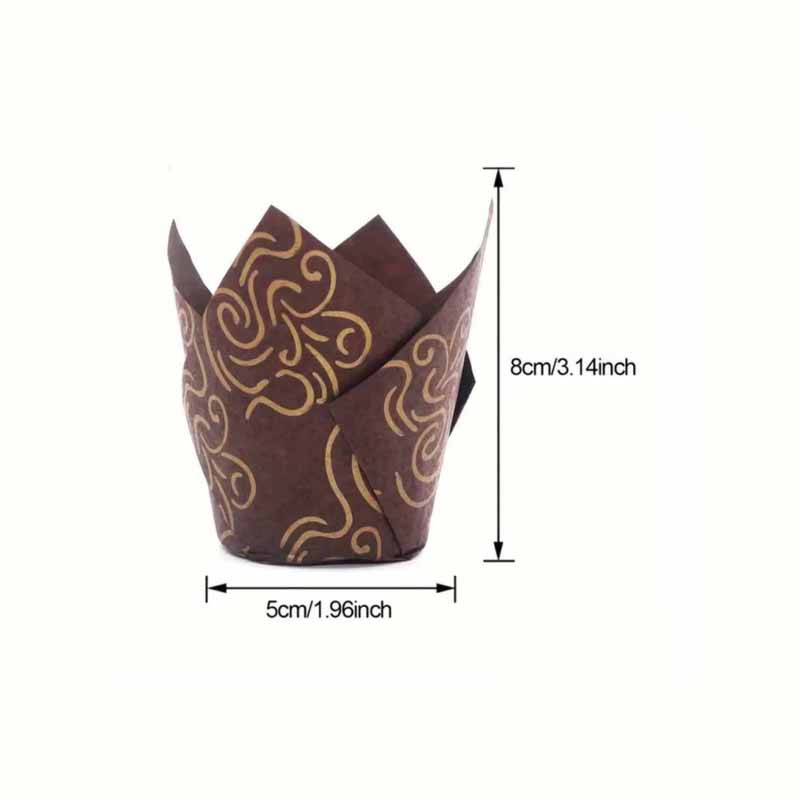 50Pcs/100Pcs/200Pcs Tulip Cake - Kitchen Baking Mat review and price