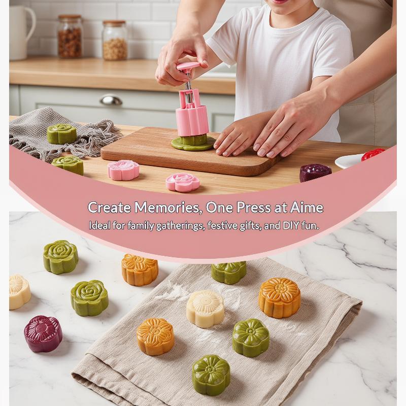DIY Mooncake Mold 1 Set Plasti - Kitchen Baking Torch review and price