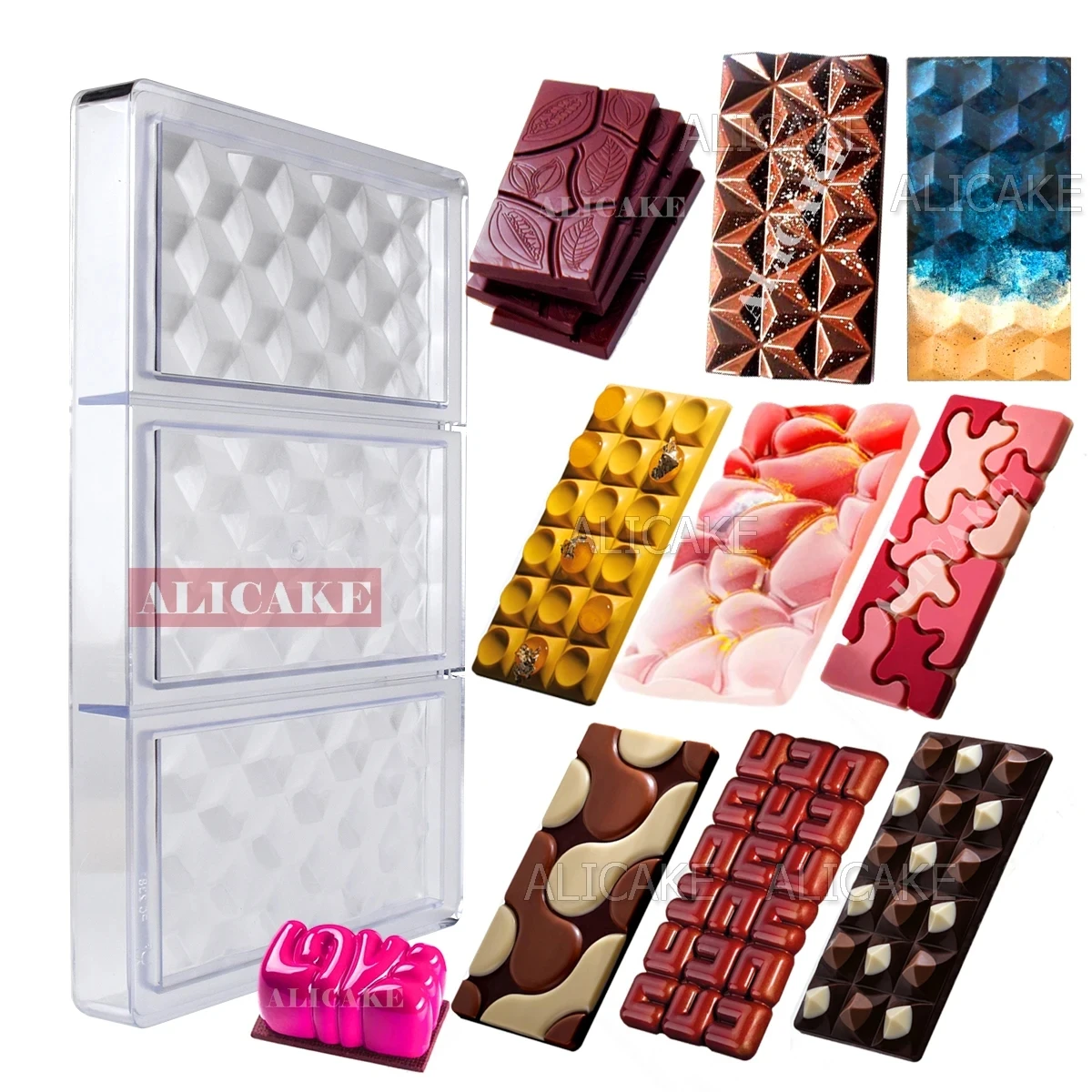Chocolate Mould Polycarbonate  - Kitchen Baking Molds review and price