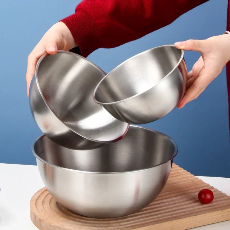 3PCS Stainless steel cooking b - Kitchen Baking Bowls review and price