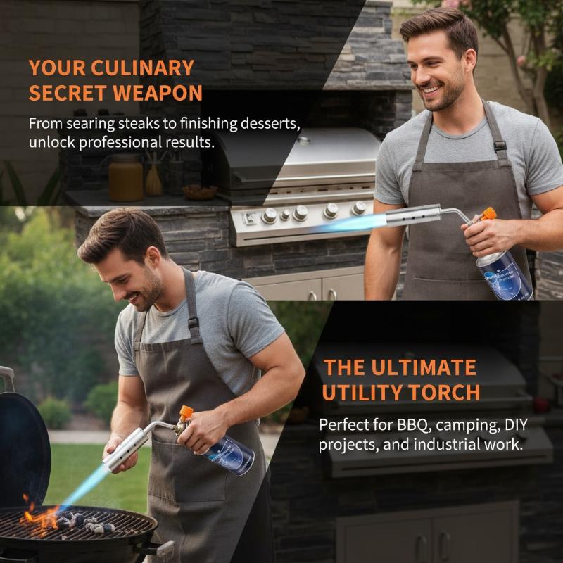 Butane Gas Torch Adjustable Co - Kitchen Baking Torch review and price