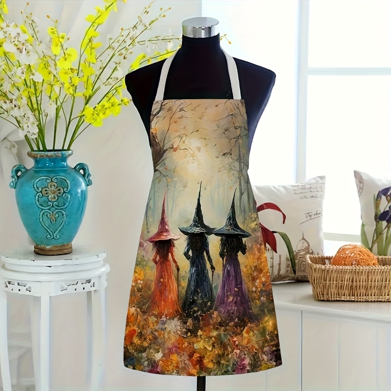 Witch Halloween Apron Women Sp - Kitchen Witch Baking review and price