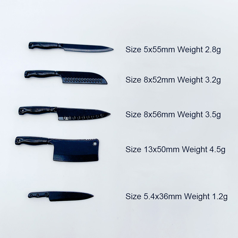1/12 Dollhouse Mini Knives Mod - Kitchen Utensils review and price