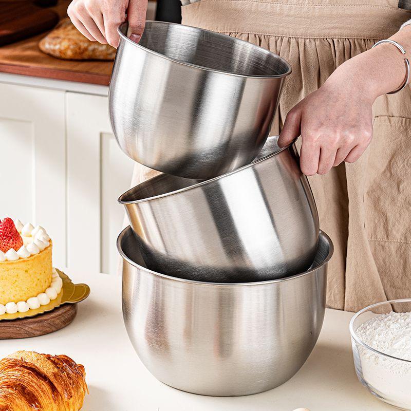 1Pc Stainless Steel Mixing Bow - Kitchen Baking Bowls review and price