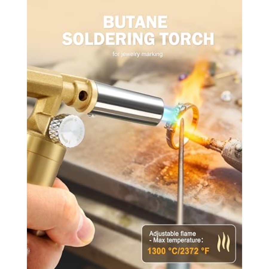 Copper Butane Torch Lighter, R - Kitchen Baking Torch review and price