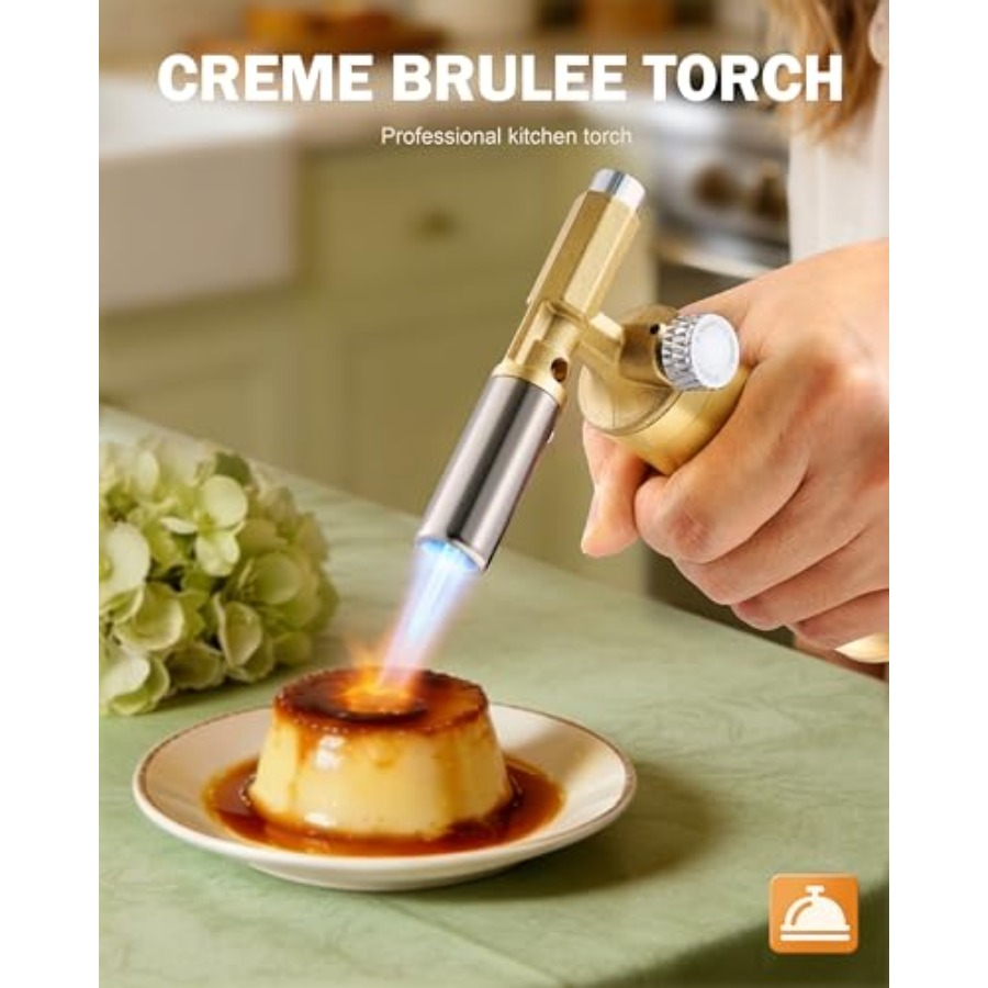 Copper Butane Torch Lighter, R - Kitchen Baking Torch review and price