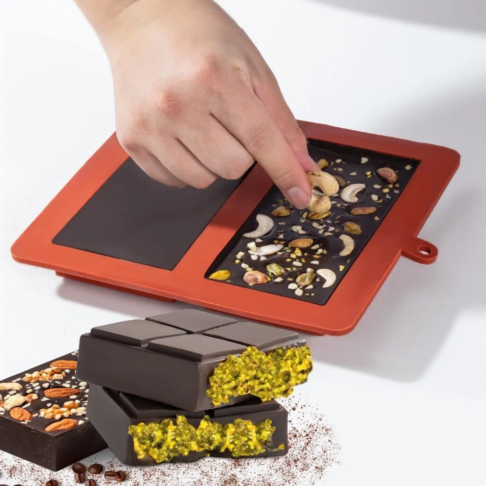 Dubai Chocolate Mold Bar Pista - Kitchen Baking Molds review and price