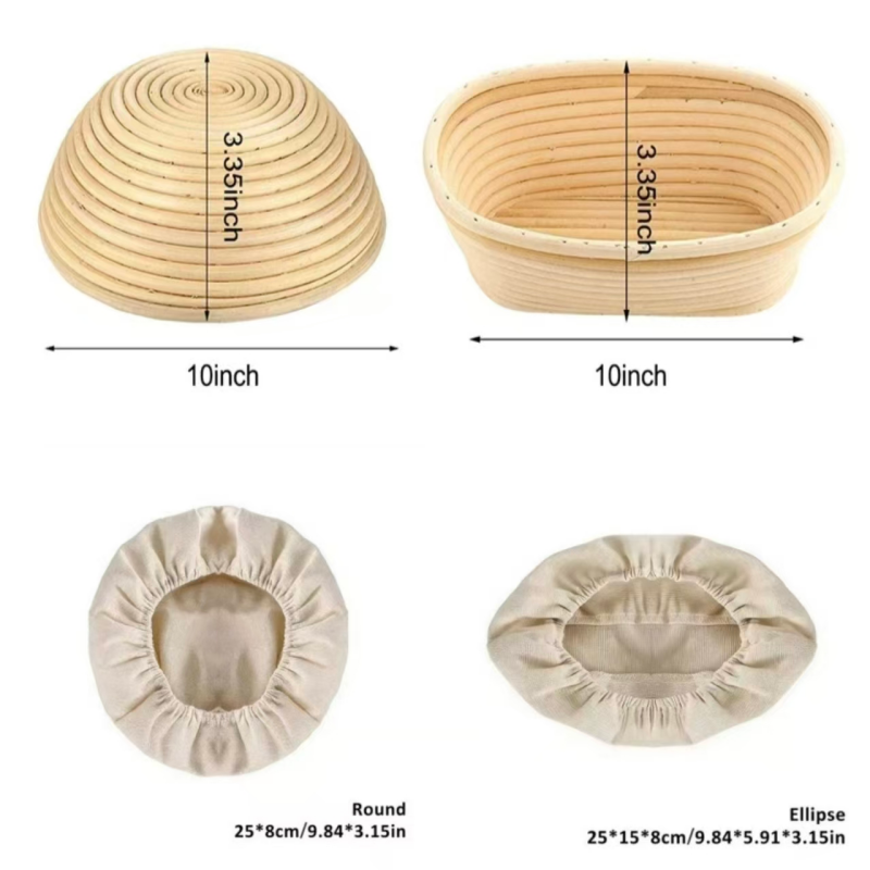 1/3Pcs Bread Basket Liner Clot - Kitchen Baking Mat review and price