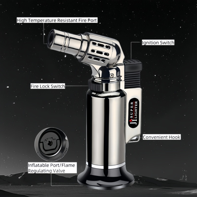 Metal Windproof Jet Flame Gas  - Kitchen Baking Torch review and price
